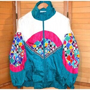 Vintage Jacket Windy Athletic Streetwear Fly Girl Style